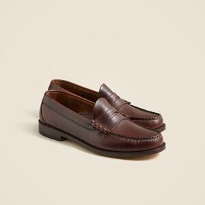 J. Crew Men's Camden Loafers with Leather Soles Whiskey Brown Size 8.5 NWOB